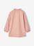Customisable snap-fastening school smock for girls rosy 