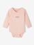 Pack of 5 Bodysuits for Newborns pale pink 