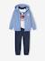 3-piece sports outfit for boys blue 