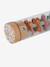 Giant Rain Stick, Hanoi - FSC® Certified Wood GREEN MEDIUM SOLID WITH DESIG+rose 