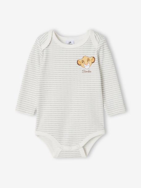 Pack of 2 The Lion King bodysuits for baby curry yellow 