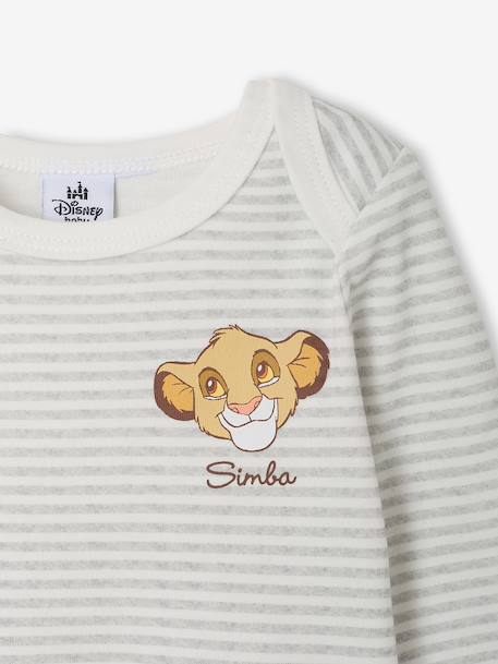 Pack of 2 The Lion King bodysuits for baby curry yellow 
