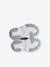 Baby first steps shoes with touch-fastening straps grey 