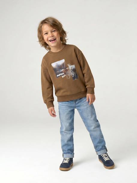 Crewneck sweatshirt for boys hazel 