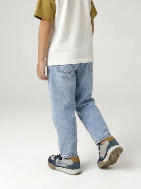 Straight-leg jeans for boys double stone 
