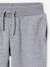 Hooded sports set for boys bordeaux red+ochre+sage green 