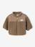 Zip-up jacket for baby boys taupe 