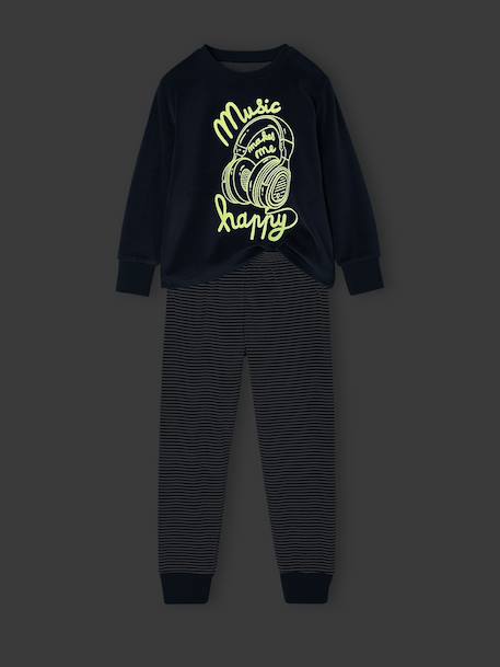 Long pyjamas for boys blue 