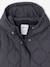 Lightweight puffer jacket with hood for girls black 