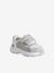 Baby first steps shoes with touch-fastening straps grey 