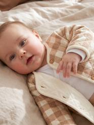 -Quilted cardigan for newborn