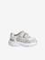 Baby first steps shoes with touch-fastening straps grey 