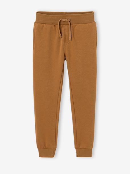 Hooded sports set for boys bordeaux red+ochre+sage green 