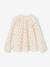 Long-sleeved blouse for girls ecru 