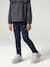 Printed Leggings for Girls almond green+aqua green+blue+ink blue+mauve+printed green+printed pink 