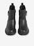 Zip-up synthetic boots for girls black 
