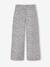 Wide-leg trousers for girls lilac 