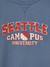 Crew neck sweatshirt for boys denim blue 