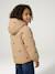 Girl's embroidered lightweight jacket grey green+hazel 