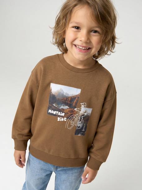 Crewneck sweatshirt for boys hazel 