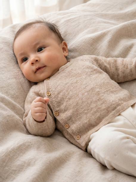 Pack of 3 newborn pieces marl beige 