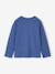 Pack of 3 long-sleeved T-shirts for boys green+royal blue 