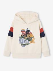 Boys-Hooded Sweatshirt with Print
