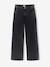 Wide-leg jeans for girls denim grey 