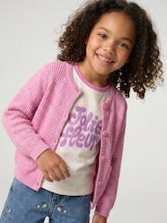 -Buttoned cardigan for girls