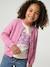 Buttoned cardigan for girls lilac 