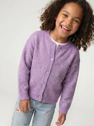 Girls-Long-sleeved knitted cardigan for girls