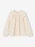 Long-sleeved blouse for girls ecru 