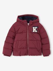 Boys-Hooded puffer jacket for boys