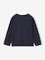 Pack of 3 long-sleeved T-shirts for boys green+royal blue 
