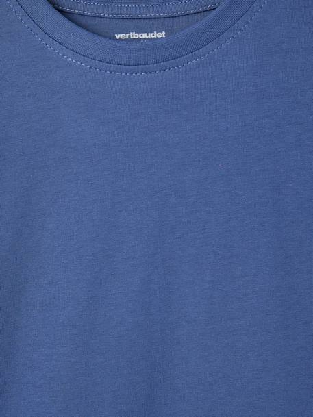 Pack of 3 long-sleeved T-shirts for boys green+royal blue 