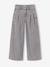 Wide-leg jeans for girls denim grey+medium blue 