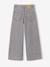 Wide-leg jeans for girls denim grey+medium blue 