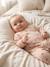 Pack of 2 newborn sleepsuits beige 