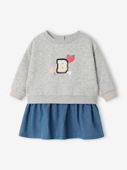 Baby-Dress with long sleeves for baby girls