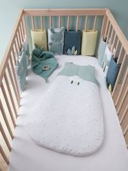 Bedding & Decor-Baby Bedding-Breathable Cot Bumper, MENTHE A L'EAU