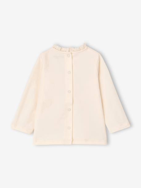 4-piece set for baby girls pale pink 