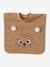 Set of 3 Animals Bibs, Easy to Put On caramel+ecru+sage 