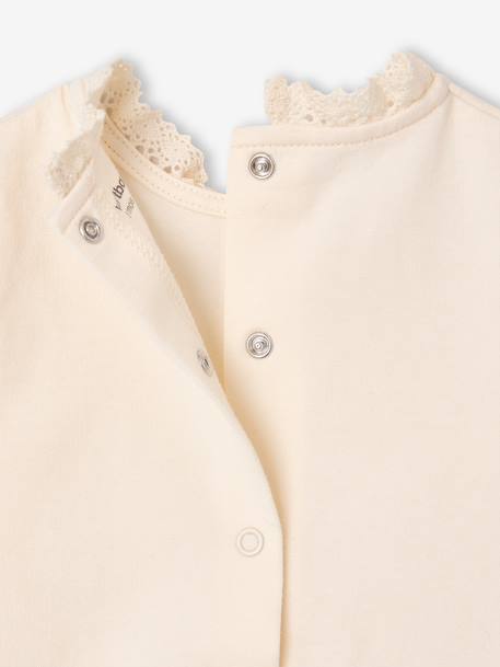 4-piece set for baby girls pale pink 