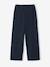 Tailored trousers for girls marl grey+navy blue 