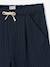 Tailored trousers for girls marl grey+navy blue 