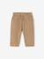 Wide trousers for baby beige+emerald green 