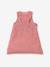 Baby sleeping bag in corduroy beige+old rose 