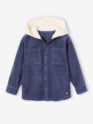 -Hooded shirt for boys