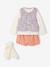 4-piece set for baby girls apricot 