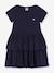 Short-sleeved dress by PETIT BATEAU navy blue 